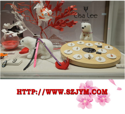 彩寶展示架NS03 珠寶首飾陳列的精致藝術